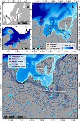 A Multi-Tracer Study of Fresh Water Sources for a Temperate Urbanized Coastal Bay (Southern Baltic Sea)